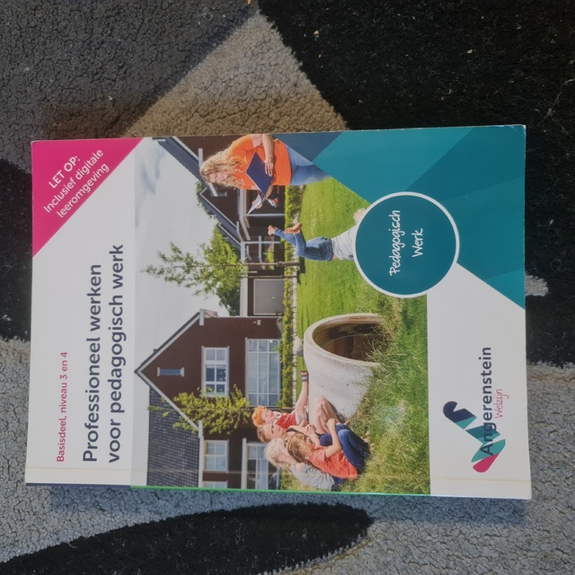 9789037244069-Professioneel-werken-voor-pedagogisch-werk-Basisdeel