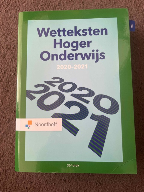 9789001593285-Wetteksten-Hoger-Onderwijs-2020-2021