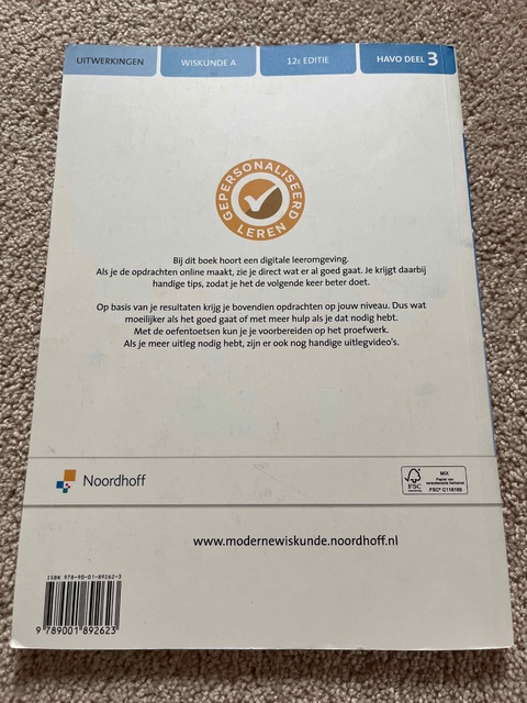 9789001892623-Moderne-Wiskunde-Havo-A-3-Uitwerkingen