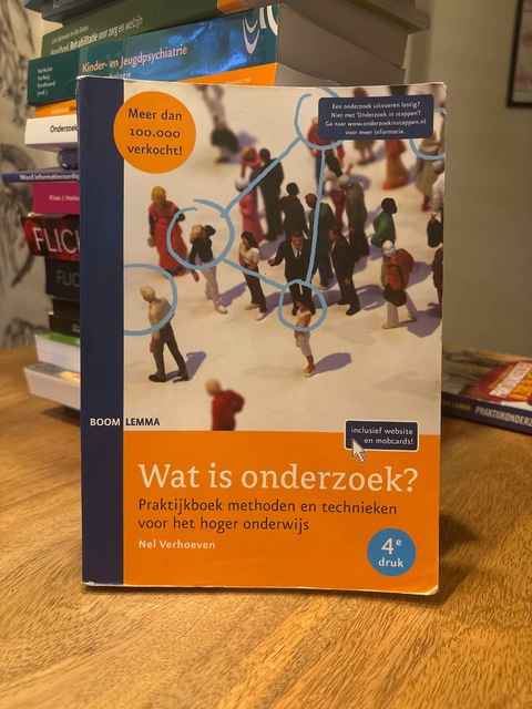 9789059316713-Wat-is-onderzoek-Methoden-en-technieken-voor-het-Hoger-Onderwijs-Praktijkboek