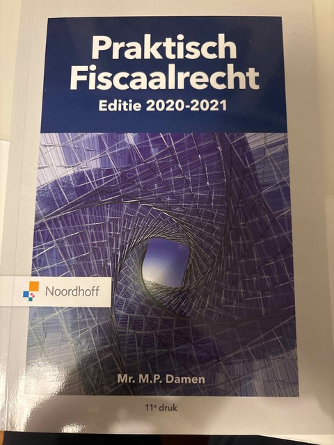 9789001593261-Praktisch-Fiscaalrecht-2020-2021