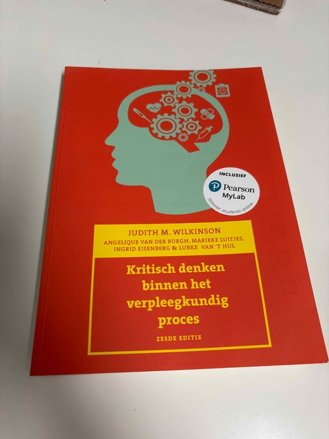 9789043037105-Kritisch-denken-binnen-het-verpleegkundig-proces-6e-editie-met-MyLab-NL-toegangscode