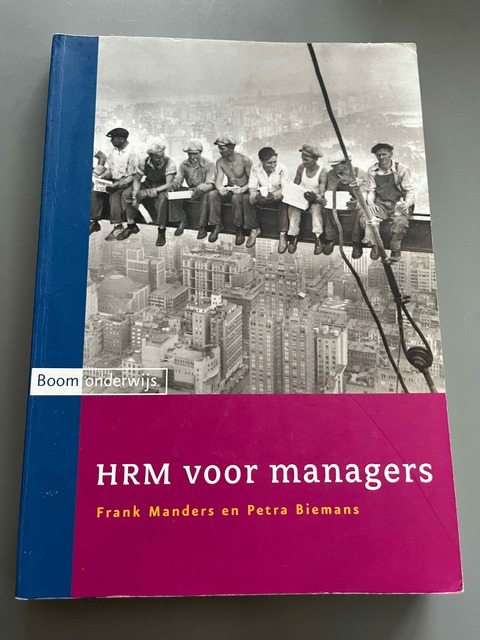 9789047300533-HRM-voor-managers