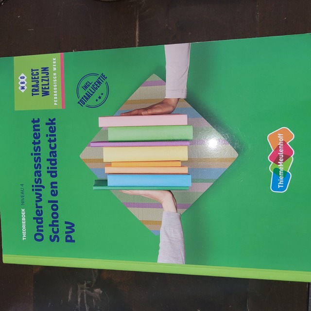 9789006239539-Traject-Combipakket-Onderwijsassistent-School-en-didactiek-PW-niveau-4-boek-en-totaallicentie-1-jaar