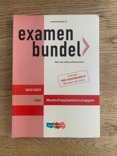 9789006639667-Examenbundel-vwo-Maatschappijwetenschappen-20222023