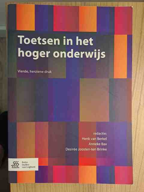 9789036816786-Toetsen-in-het-hoger-onderwijs