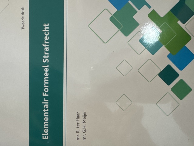 9789013149814-Elementair-formeel-strafrecht