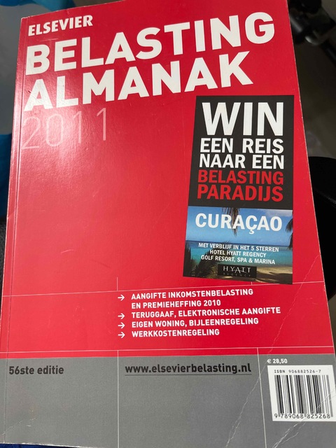 9789068825268-Elsevier-Belasting-Almanak-2011