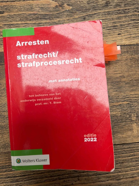 9789013167337-Arresten-strafrechtstrafprocesrecht-2022