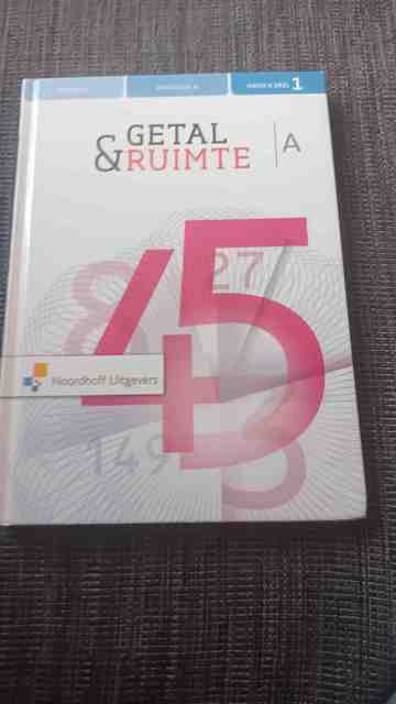 9789001891763-Getal-en-Ruimte-1-havo-Leerboek-A