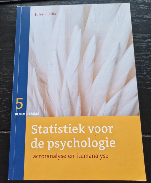9789059319752-Statistiek-voor-de-psychologie-factor-en-itemanalyse