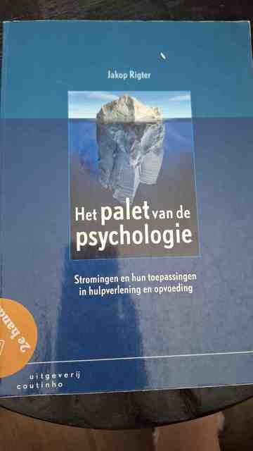 9789046900109-Het-palet-van-de-psychologie