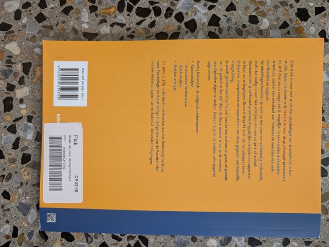 9789059319752-Statistiek-voor-de-psychologie-factor-en-itemanalyse