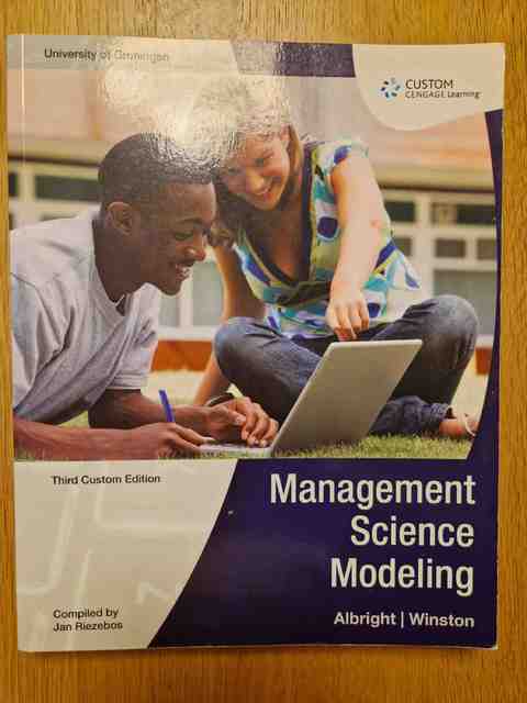 9781473769434-Management-Science-Modeling-3rd-custom-edition