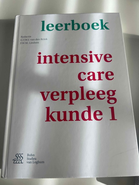 9789036814294-Intensive-care-verpleegkunde-Leerboek