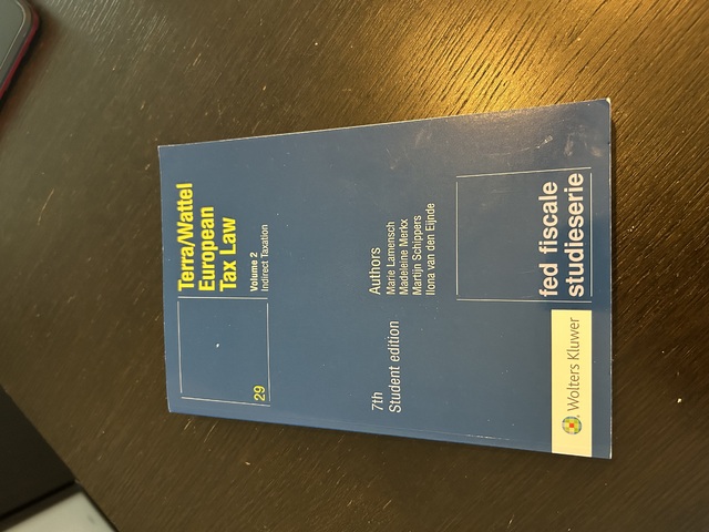 9789013165609-Studenteneditie-European-Tax-Law-Volume-II