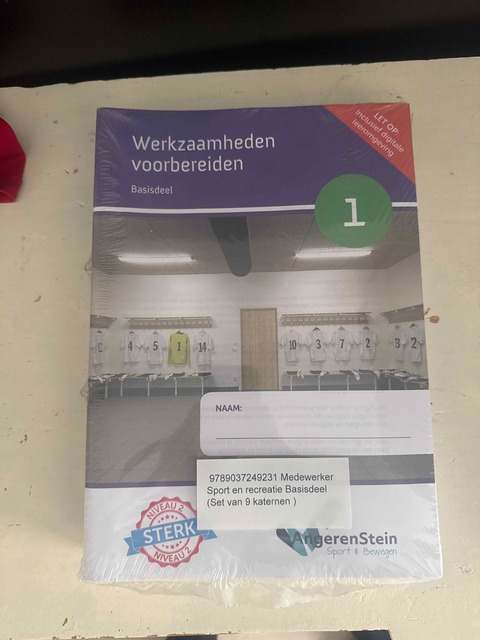 9789037249231-Angerenstein-Medewerker-sport-en-recreatie-basisdeel-niveau-2-folio