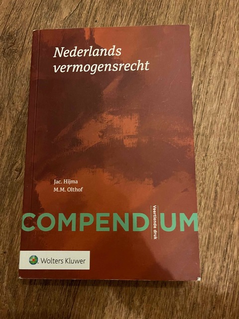 9789013157499-Compendium-Nederlands-vermogensrecht