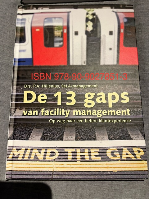 9789090278513-De-13-gaps-van-Facility-management