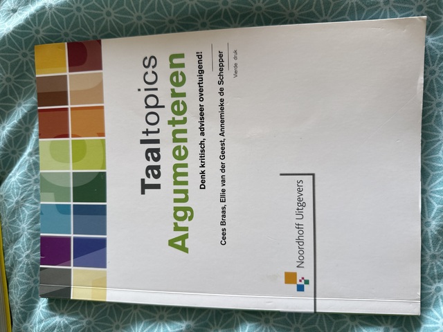 9789001809485-Taaltopics-argumenteren