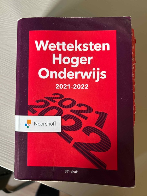 9789001747671-Wetteksten-hoger-onderwijs-2021-2022