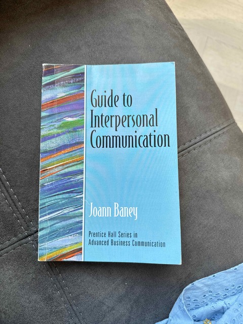 9780130352170-Guide-to-Interpersonal-Communication-Guide-to-Business-Communication-Series