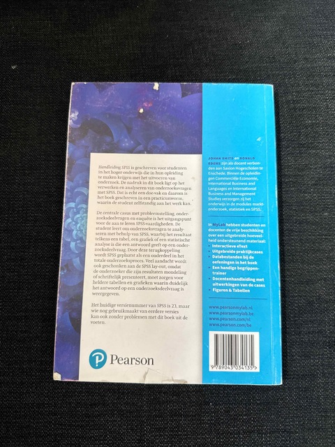 9789043034135-Handleiding-SPSS-met-MyLab-NL-toegangscode
