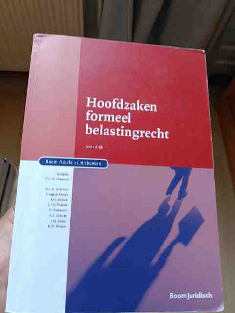 9789462901421-Hoofdzaken-formeel-belastingrecht