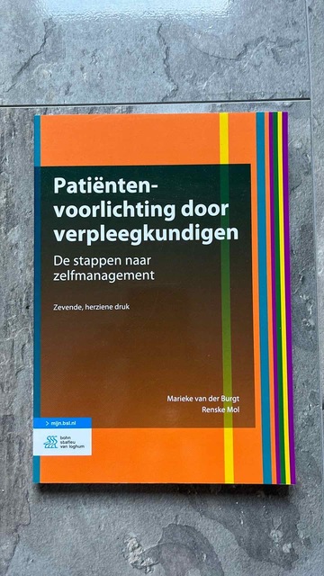 9789036824569-Patientenvoorlichting-door-verpleegkundigen