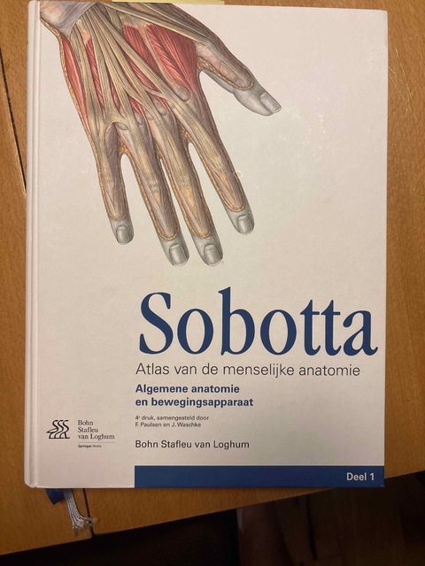 9789031390366-Sobotta-1-Algemene-anatomie-en-bewegingsapparaat