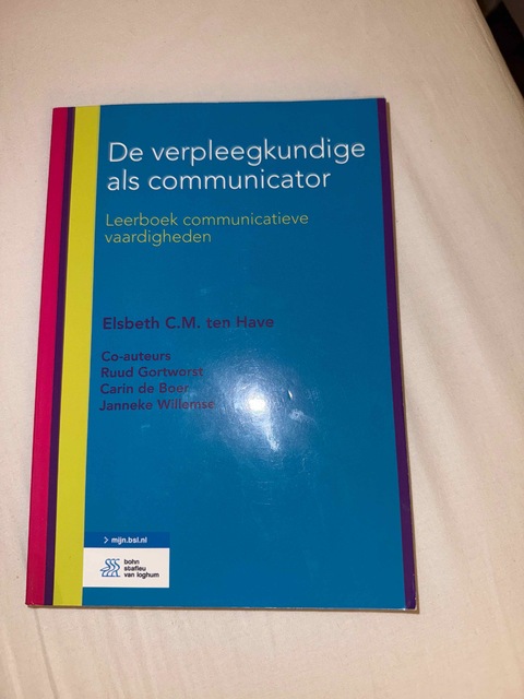 9789036818735-De-verpleegkundige-als-communicator