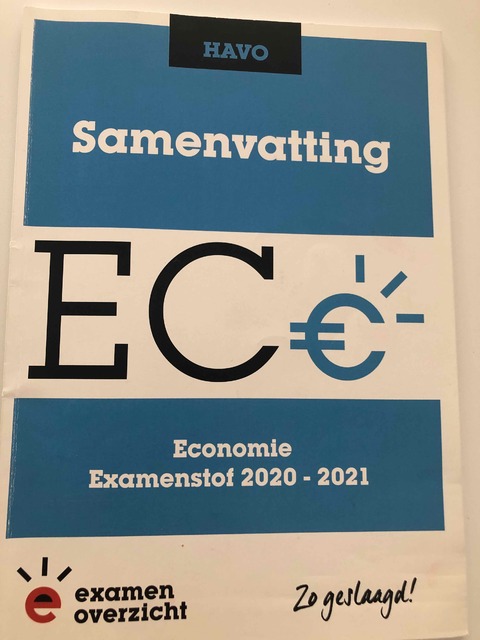 9789493190009-ExamenOverzicht--Samenvatting-Economie-HAVO