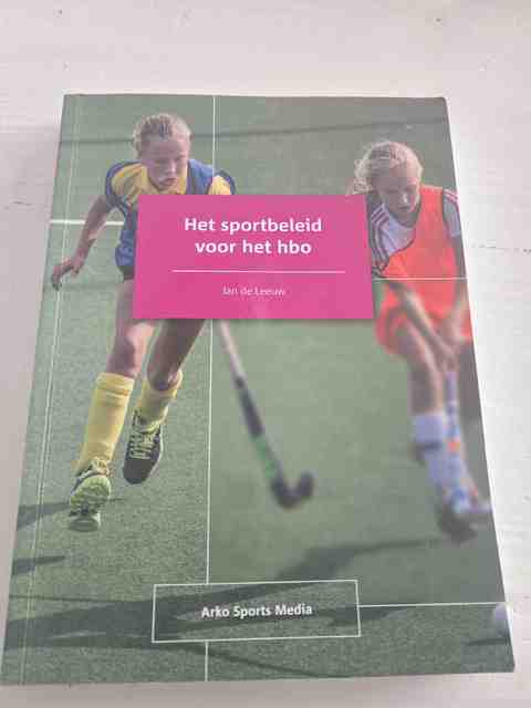 9789054724124-Het-sportbeleid-voor-het-hbo