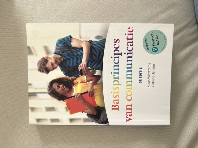 9789043037556-Basisprincipes-van-communicatie-5e-editie-met-MyLabNL-toegangscode