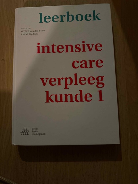 9789036814294-Intensive-care-verpleegkunde-Leerboek