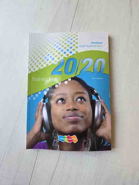 9789006814507-2020-Business-English-Handboek-N3-4-sector-Economie