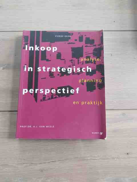 9789014056203-Inkoop-In-Strategisch-Perspectief