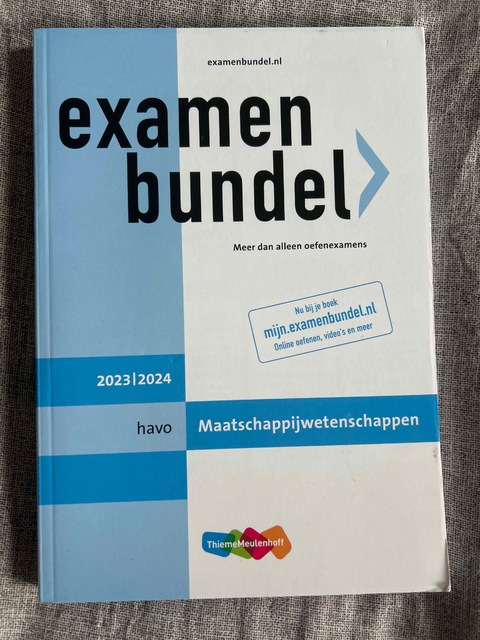 9789006648300-Examenbundel-havo-Maatschappijwetenschappen-20232024