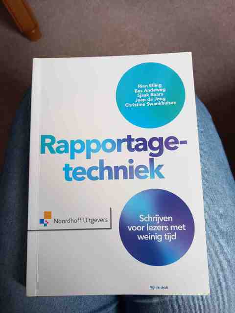 9789001841744-Rapportagetechniek