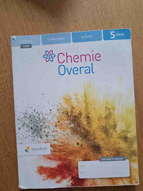 9789001291723-Chemie-Overal-havo-5-FLEX-leerboek