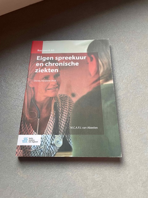 9789036822923-Eigen-spreekuur-en-chronische-ziekten