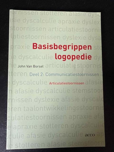 9789033476457-Basisbegrippen-logopedie-2-Communicatiestoornissen.-Articulatiestoornissen