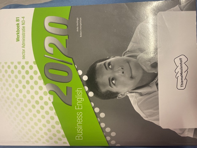 9789006814514-2020-Business-English-Sector-administratie-N3-4-Werkboek-B1