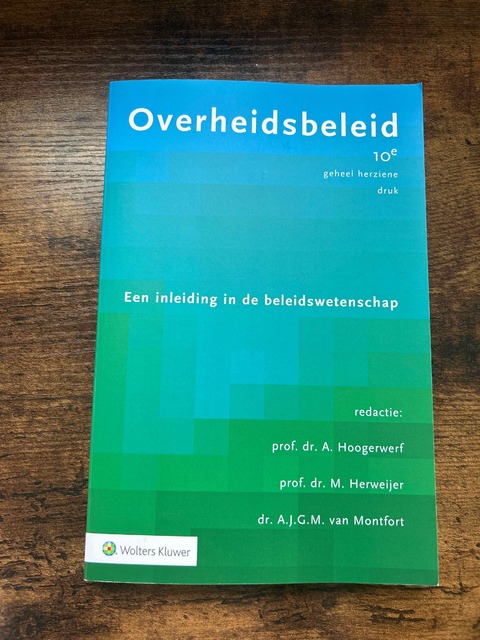 9789013163933-Overheidsbeleid