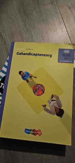 9789006910568-Gehandicaptenzorg-Niveau-3-Werkboek