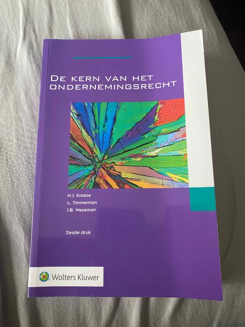 9789013164336-De-kern-van-het-ondernemingsrecht