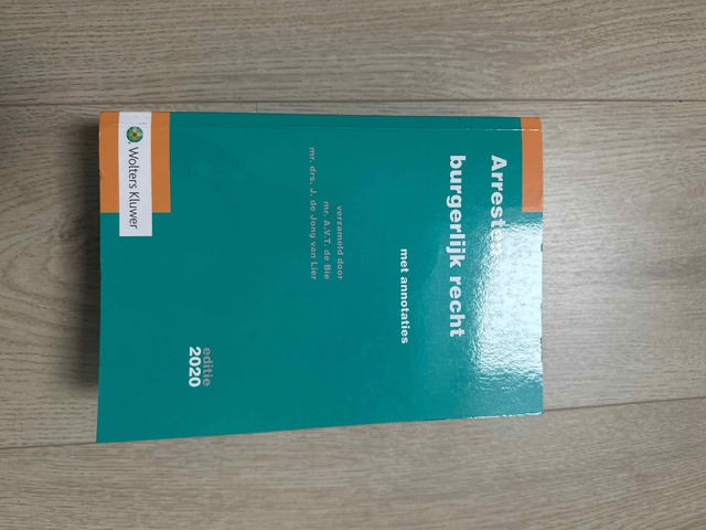 9789013157215-Arresten-burgerlijk-recht-editie-2020