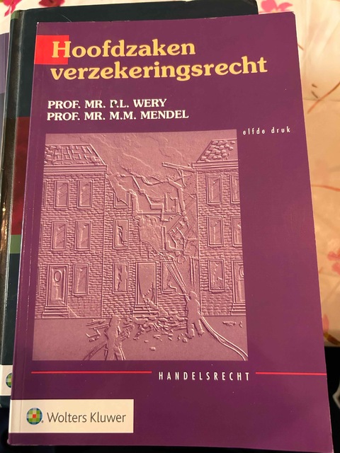 9789013138054-Hoofdzaken-verzekeringsrecht