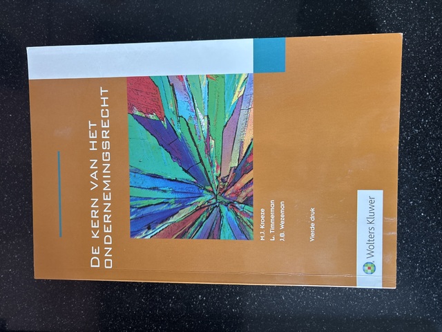 9789013133295-De-kern-van-het-ondernemingsrecht