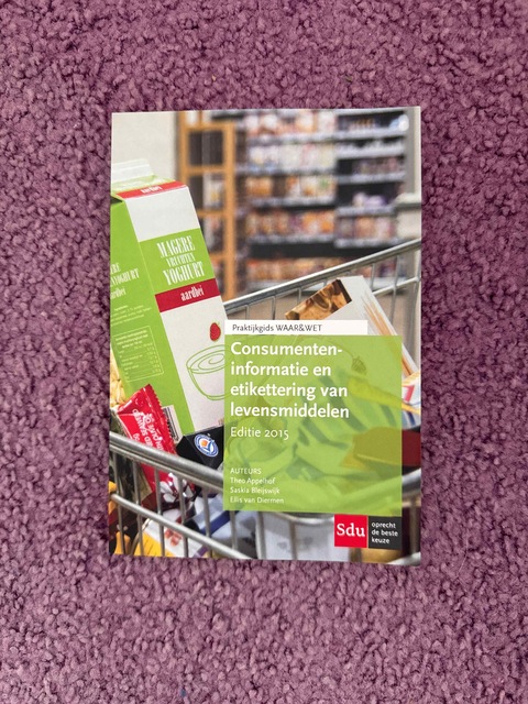 9789012396240-Consumenteninformatie-en-etikettering-van-levensmiddelen-2015